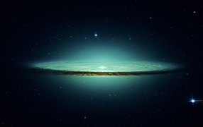 Космическая галактика Сомбреро