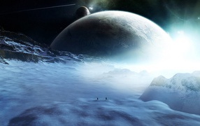 Путники на ледяной планете