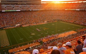 Оранжевая арена для американского футбола