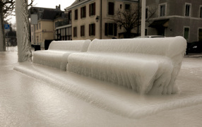 Ледяной дождь в Швейцарии