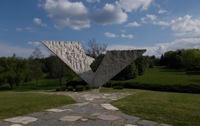 Мемориал в городе Крагуевац, Сербия