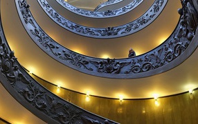 Spiral staircase of Vatican