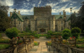 Старинный замок в Канаде