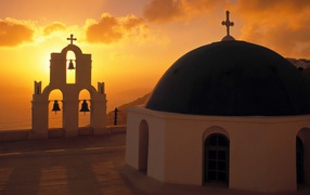 Belfry Church in Greece