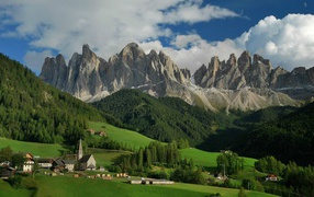 Горы Доломитовые Альпы, Италия