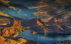 Лофотенские острова в Норвегии