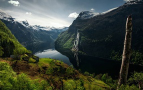 Невероятная красота норвежских фьордов