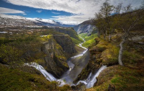 The river in the ravine, Norway