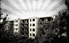 Заброшенный Дом призраков в Кейптауне