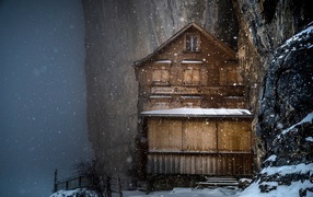 Старинная гостиница в горах, Швейцария