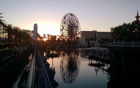 Парк развлечений в Калифорнии