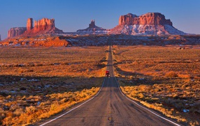 Долина монументов в США