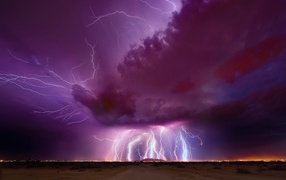 Гроза в Аризоне, США