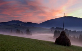 Горы Карпаты в Украине