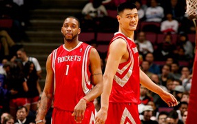 Китайский баскетболист Яо Мин