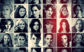 Девушки знаменитости Голливуда