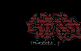 Граффити из восьмибитных символов