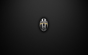 Футбольный клуб Ювентус, черный фон
