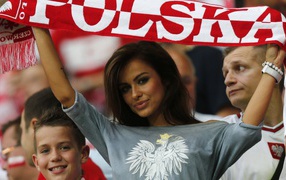 She is a fan of the Polish team