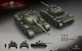 Танк Т-34, игра World of Tanks