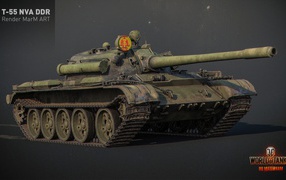 Игра World of Tanks, танк Т-55
