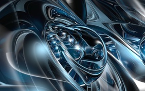 Красивая узорная абстракция