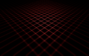 Красные линии на черном фоне 3д графика