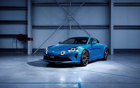 Автомобиль Alpine A110 Premiere Edition, 2017, цвет синий металлик 