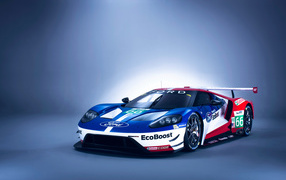 Спортивный гоночный автомобиль  Ford GT Le Mans 