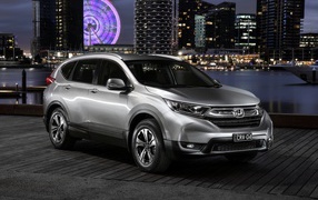 Японское авто Honda CR-V VTi, 2017 цвет серебристый металлик