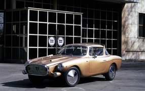 Ретро автомобиль  Lancia Flaminia Coupy