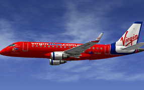 Embraer австралийской авиакомпании Virgin Blue