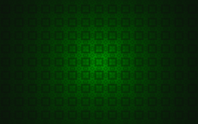 Зеленый фон с квадратами 