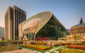Корпус городской мэрии Seoul New City Hall, Южная Корея 