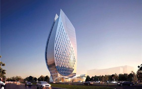 Высотное здание Azersu Office Tower Баку 