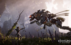 Опасная охота Алой игра Horizon Zero Dawn 
