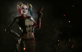 Харли Квинн персонаж игры Injustice 2 