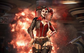 Харли Квинн новый персонаж игры Injustice 2 