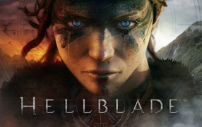 Логотип видео игры Hellblade 