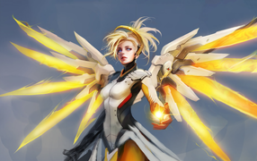 Мерси персонаж игры Overwatch 