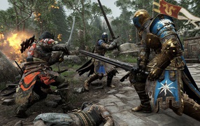 Битва на мечах в игре For Honor