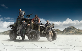 Команда персонажей из игры Tom Clancy's Ghost Recon Wildlands 