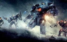 Постер нового фильма Тихоокеанский рубеж 2, 2018