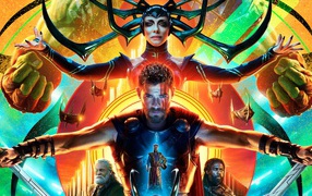 Постер нового фильма Тор 3. Рагнарек, 2017