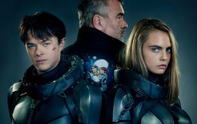 Главные герои фильма Валериан и город тысячи планет 2017 
