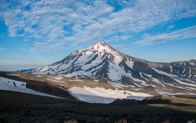 Volcano Avachinsky hill, Kamchatka