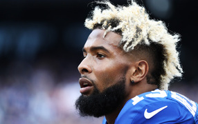 Игрок в американский футбол Оделл Бекхэм