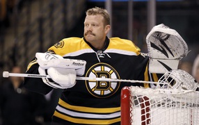 Hockey goalie Tim Thomas, Boston Bruins 