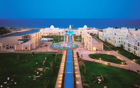 A view of the beautiful hotel Kaya Artemis North Cyprus