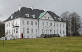 Marselisborg Palace in Aarhus, Denmark 